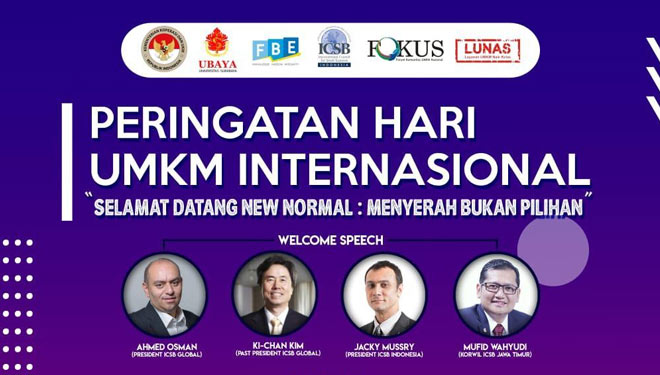 Gandeng ICSB, Ubaya Rayakan Hari UMKM International