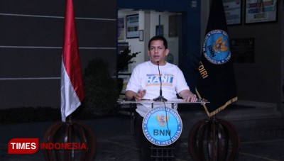 Kemeriahan Malam Puncak HANI 2020 di BNN Kota Kediri