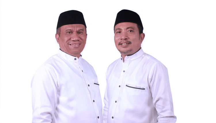 Bakal calon Wali Kota (kiri) dan Wakil Wali Kota Tidore Kepulauan (FOTO: Dokumentasi tim SALAMAT)