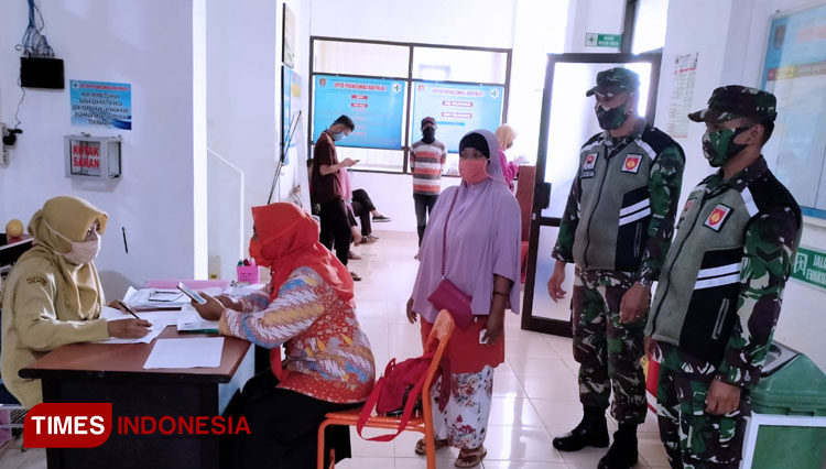 Pelaksanaan Harganas ke-27 Tahun 2020 di UPTD Puskesmas Cilacap Utara dan kecamatan lain di Kabupaten Cilacap. (FOTO: Pendim Cilacap for TIMES Indonesia)