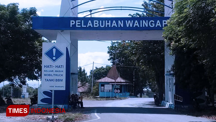 Area Pelabuhan Indonesia (Pelindo) III Waingapu, Kabupaten Sumba Timur NTT(FOTO:Habibudin/TIMES Indonesia)