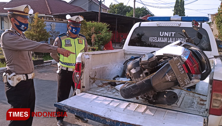 Kecelakaan Truk vs Sepeda Motor di Majalengka, 1 Orang Meninggal Dunia