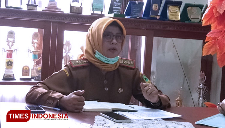 Kepala Dinas Kesehatan Kuningan, Susi Lusyanti. (FOTO: Oon Mujahidin/TIMES Indonesia) 