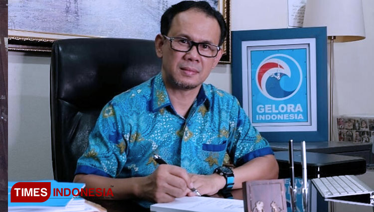 Mahfuz, Sekretaris Jenderal Partai Gelora Indonesia. (Foto: Dok. Times Indonesia)