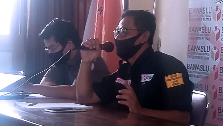 Koordinator Divisi Pengawasan Bawaslu Kabupaten Blitar Priya Hari Santosa. (Foto: Bawaslu)