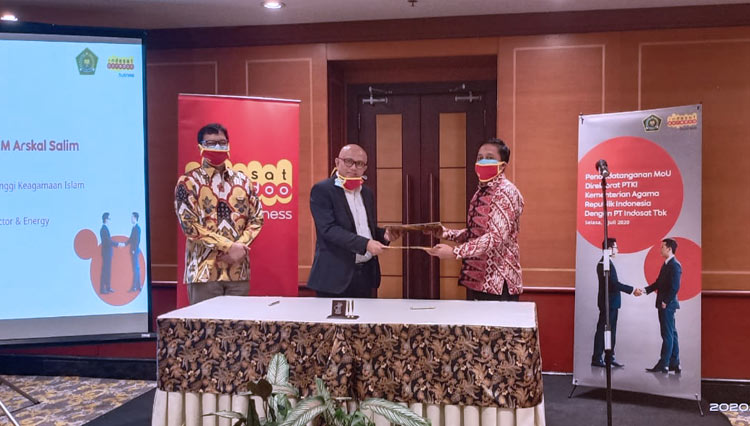 Ditjen Diktis - PT Indosat Sinergi Perkuat Ekosistem Pendidikan Daring di Indonesia