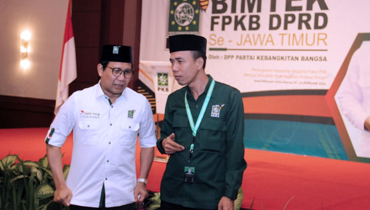 Wakil Sekretaris DPW PKB Jatim, Fauzan Fuadi (kanan). (Foto: Dok. Fauzan Fuadi) 