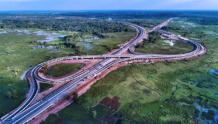 Ilustrasi Tol Trans Sumatera. (FOTO: CNN Indonesia)