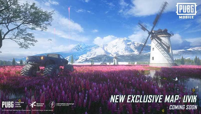 Livik Map yang dirilis dari pembaruan PUBG Mobile. (droidpoin.com)