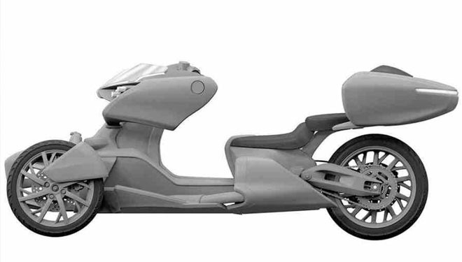 Desain motor trike Yamaha (cetbang.com)