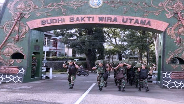 Secapa TNI AD jadi klaster baru penyebaran Covid-19 di Jabar. (Foto: bisnis.com)