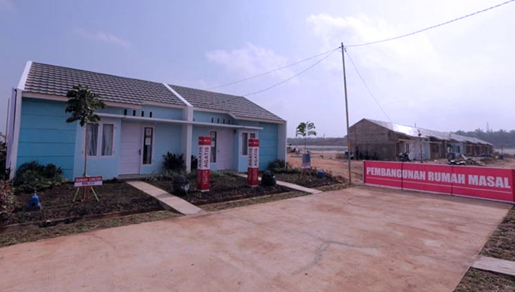 Ilustrasi pembangunan rumah bagi masyarakat berpenghasilan rendah (MBR) (FOTO: Biro Komunikasi Kementerian PUPR RI)