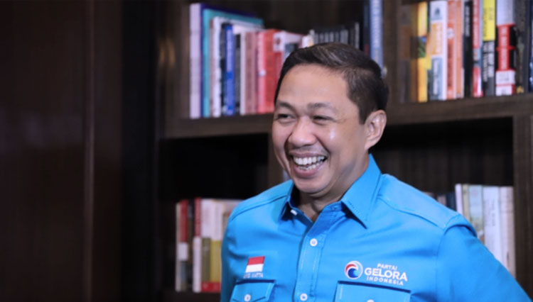 Anis Matta, Ketua Umum Partai Gelora Indonesia berbicara perubahan konstitusi Rusia. (Foto: Gelora for TIMES Indonesia) 