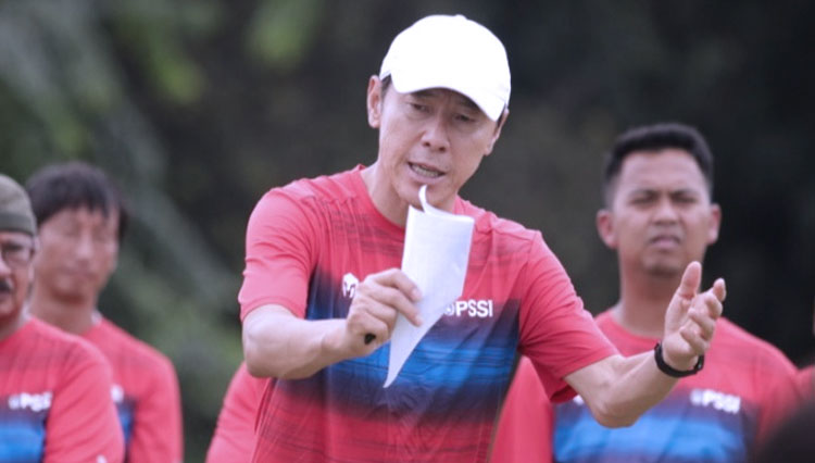 Pelatih Tim Nasional Indonesia, Shin Tae-yong (foto: Humas PSSI)
