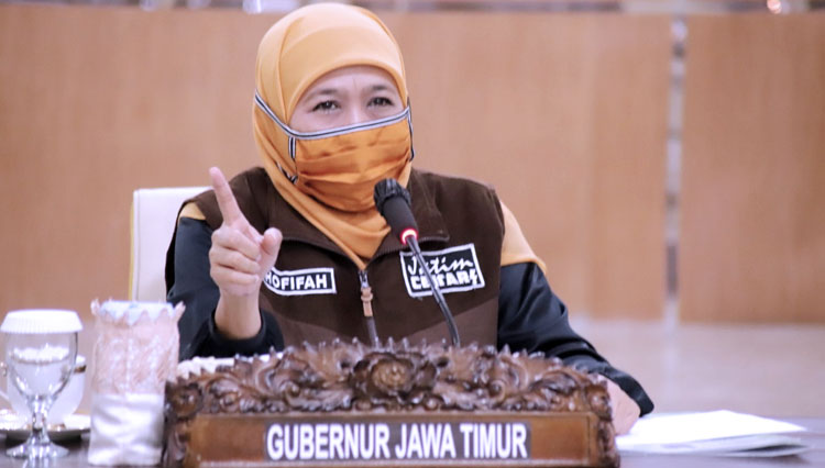 Gubernur Jatim Khofifah Indar Parawansa. (foto: Dok.TIMES Indonesia) 