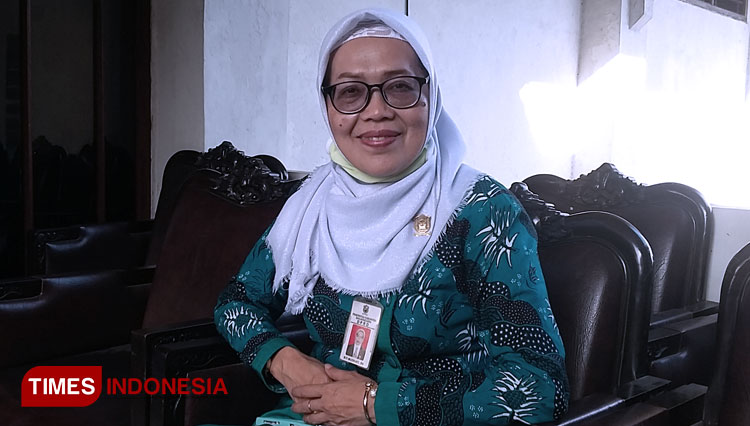 Ny Siti Mudriyati anggota DPRD Banjarnegara asal Pejawaran. (FOTO: Muchlas Hamidi/TIMES Indonesia)
