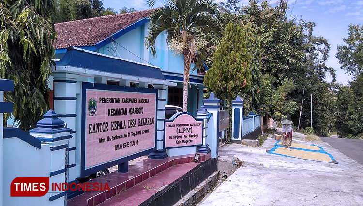 Kantor Desa Banjarejo, Kecamatan Ngariboyo, Kabupaten Magetan. (FOTO: M Kilat Adinugroho/TIMES Indonesia)