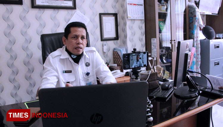 Kepala BNN Kota Kediri Ikut Mengisi Langsung Materi Webinar. (FOTO: AJP TIMES Indonesia)