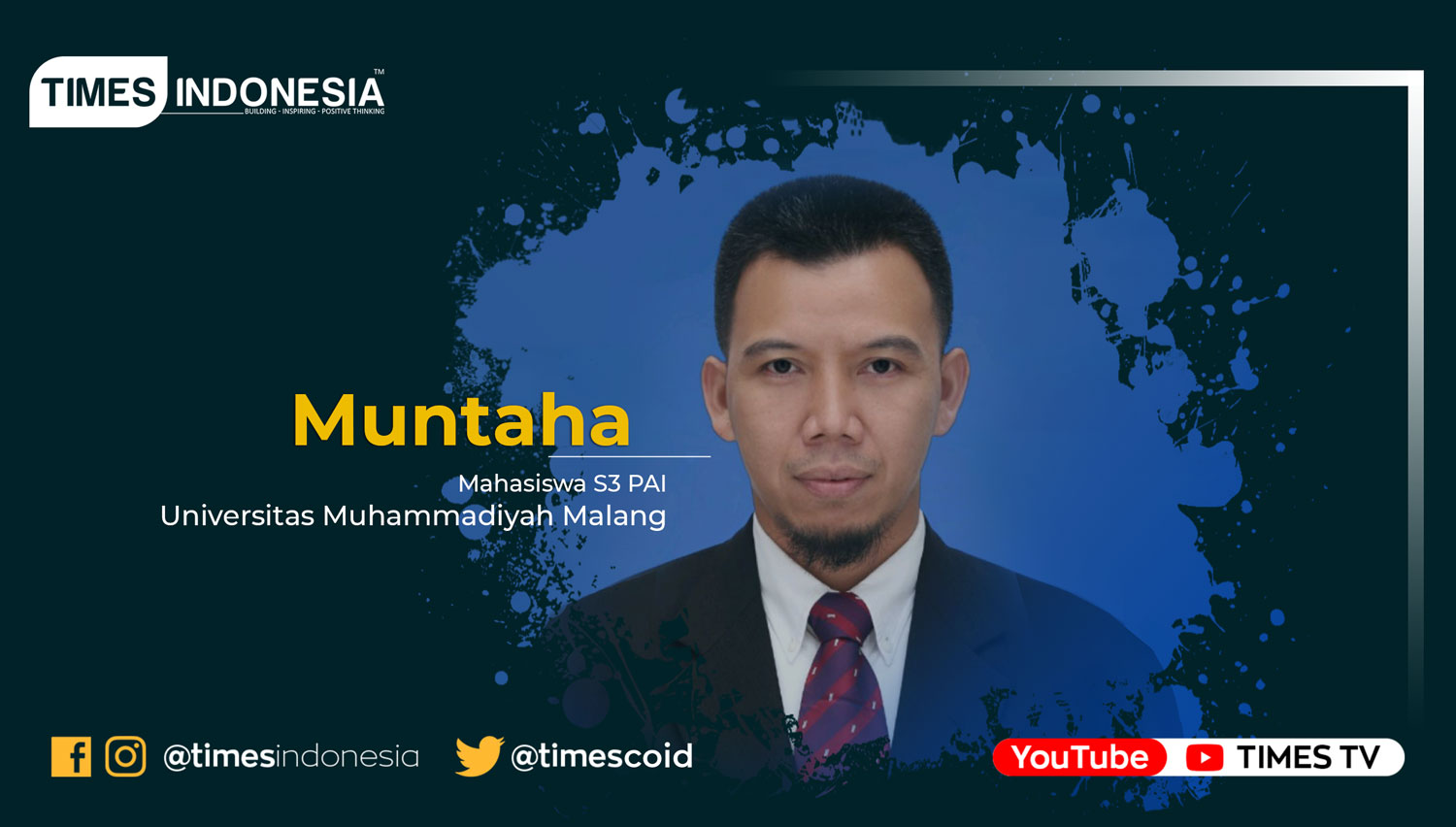 Promosi Doktor PAI UMM, Muntaha Angkat Pembentukan Ekologis di Pesantren