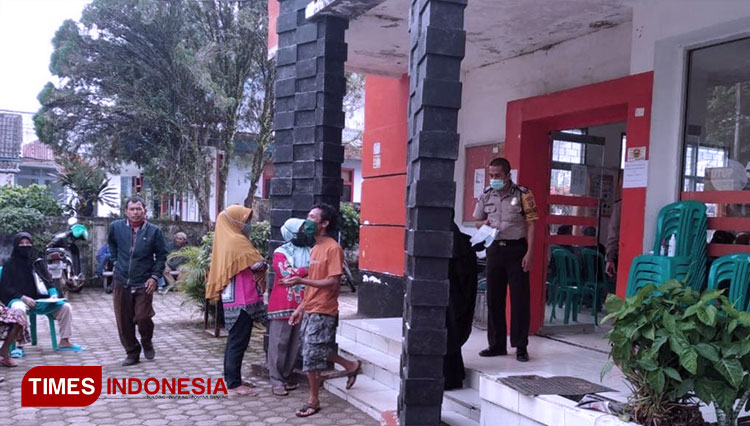 Kantor Pos Cabang Pagaralam tempat pengambilan BST (FOTO: Asnadi/ TIMES Indonesia)