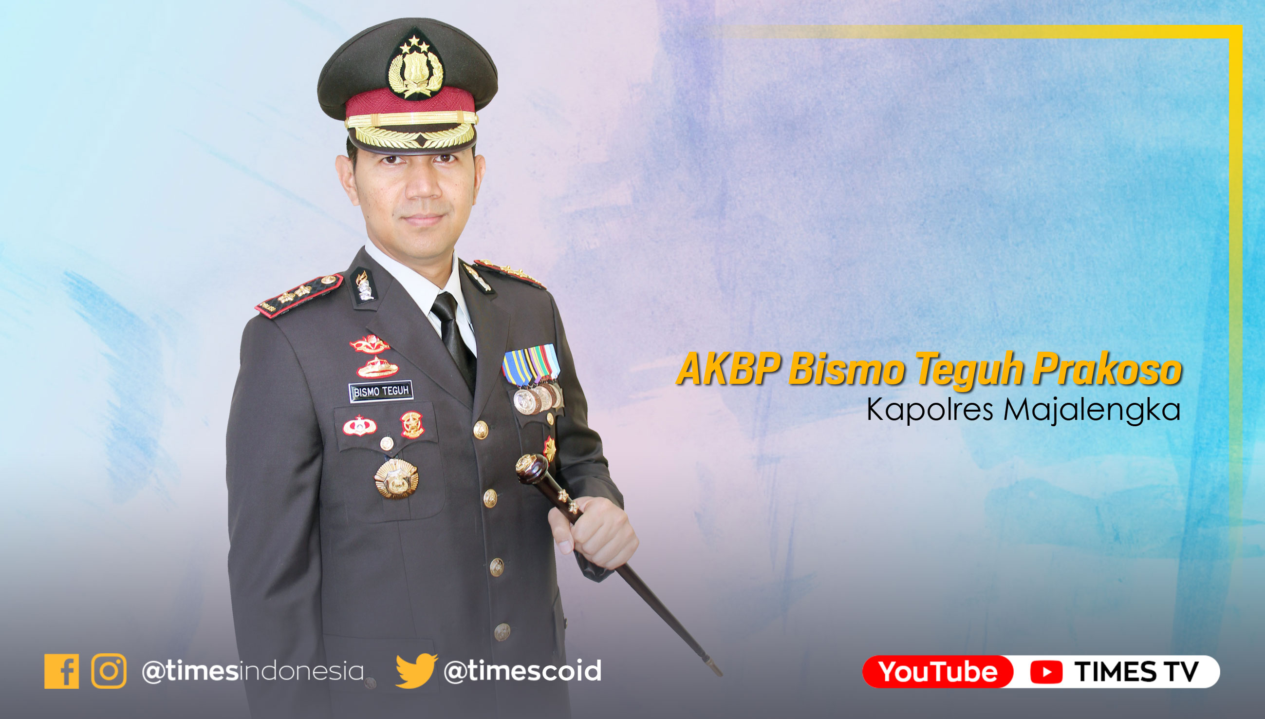 Kapolres Majalengka, AKBP Bismo Teguh Prakoso. (FOTO: Humas Polres Majalengka for TIMES Indonesia.