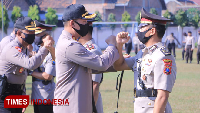 Pejabat Utama Polres Madiun Berganti, Kapolres Madiun Pimpin Sertijab