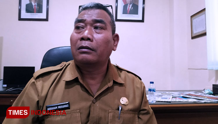 Staf ahli Bidang Ekonomi Keuangan dan Pembangunan, Pemkab Cirebon, Abraham Muhamad (Foto : Devteo MP / TIMES Indonesia)