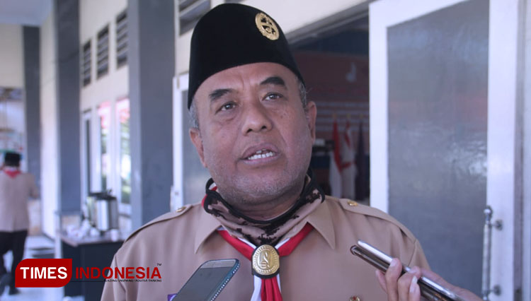 Kepala Cabang Dinas Pendidikan Jatim, Sugiyono Eksantoso (FOTO: Moh Bahri/TIMES Indonesia)