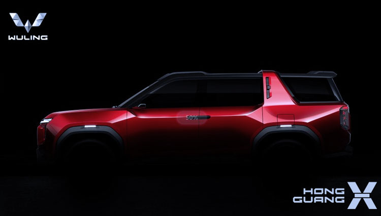 Mobil SUV Wuling Hongguang X. (FOTO: Soho.com)
