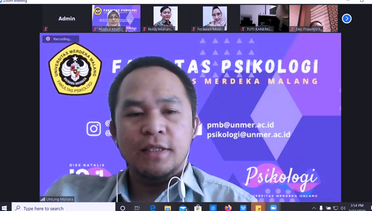 Webinar Unmer Malang Persepsi Soal Korupsi Harus Diubah Times Indonesia