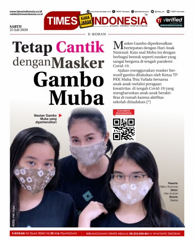 Edisi Sabtu, 25 Juli 2020: E-Koran, Bacaan Positif Masyarakat 5.0	