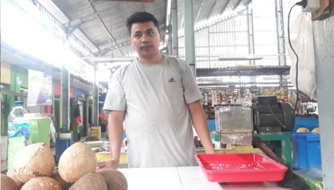 Toko buah Pak Siyono di Pasar Bunulrejo Kota Malang. (Foto: Tangkapan layar pasar online)