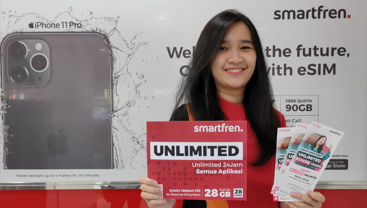 Paket internet Unlimited Smartfren. (Foto: Smartfren for TIMES Indonesia)
