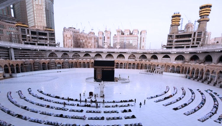 Ilustrasi penyelenggaran haji di Tanah Suci Mekah. (FOTO: BBC).