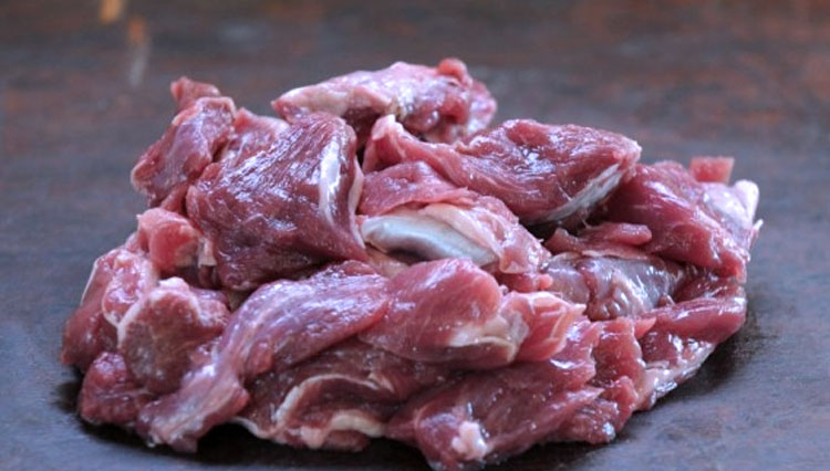 Ilustrasi daging kambing mentah (Foto: wildmeat.co.uk)