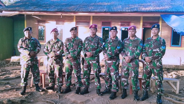 Saat Tiga Matra TNI Berpisah (FOTO: Kodim 0605 Subang)