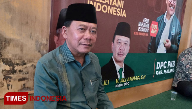 Ketua DPC PKB Kabupaten Malang, H Ali Ahmad. (Foto: Binar Gumilang/ TIMES Indonesia)