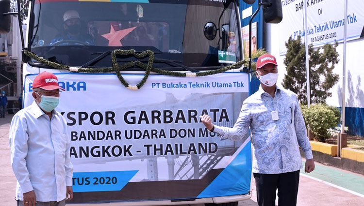 Menperin Agus Gumiwang Kartasasmita saat kunjungan ke PT Bukaka didampingi Pendiri PT Bukaka Jusuf Kalla (FOTO: instagram agusgumiwangk)