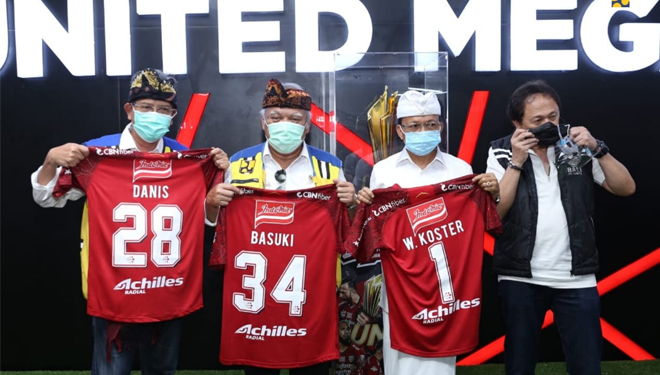Menteri PUPR RI Tinjau Persiapan Renovasi Stadion I Wayan Dipta Bali