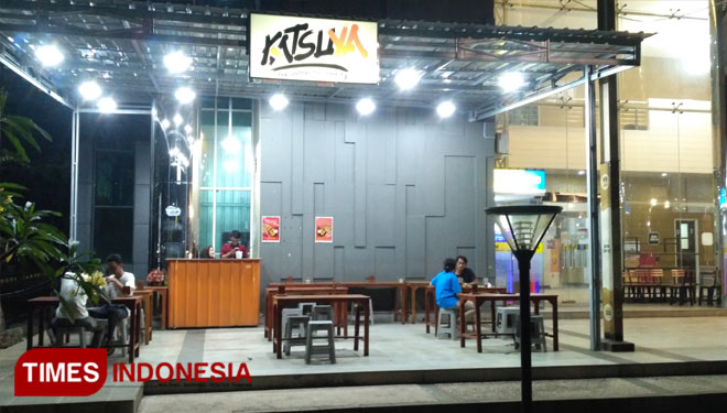 Katsukai, resto masakan ala Jepang yang terletak di gedung Kewirausahaan Universitas Negeri Semarang. (Foto: Eko Santoso/Times Indonesia)