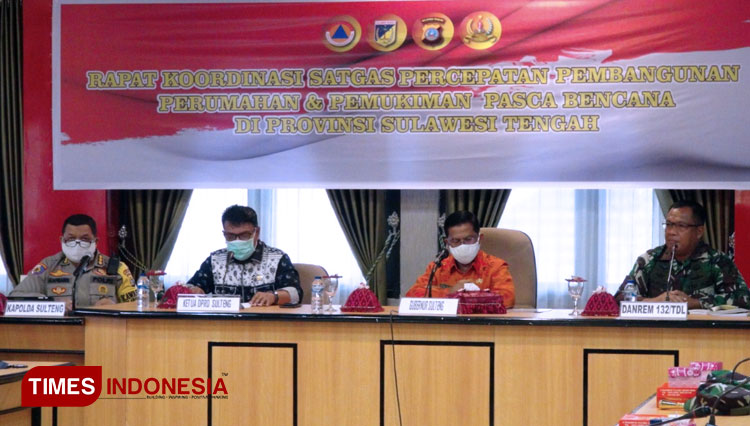 Wagub Sulteng Berharap Percepatan Permukiman Pasca Bencana Segera Terealisasi