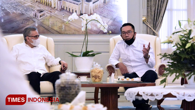 Pemprov Jabar-OJK RI Bahas Pemulihan Sektor Manufaktur di Tengah Pandemi