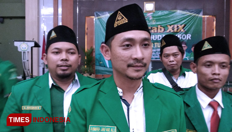 Ketua PC GP Ansor Kabupaten Tuban, Ahmad Ja'far Ali /Gus Afa. (14/08/2020). (FOTO: Ahmad Istihar/TIMES Indonesia)