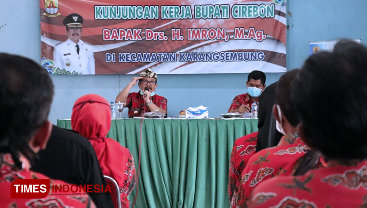Bupati Cirebon, Imron Rosyadi (Foto : Devteo MP / TIMES Indonesia)
