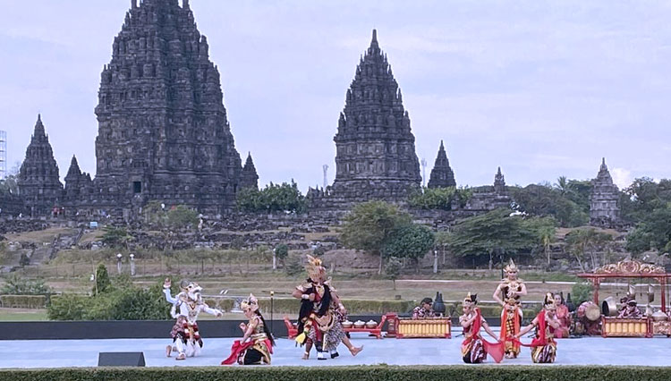 Candi Prambanan menjadi andalan wisata Indonesia yang dipromosikan ke Eropa. (foto: Kemenparekraf RI) 