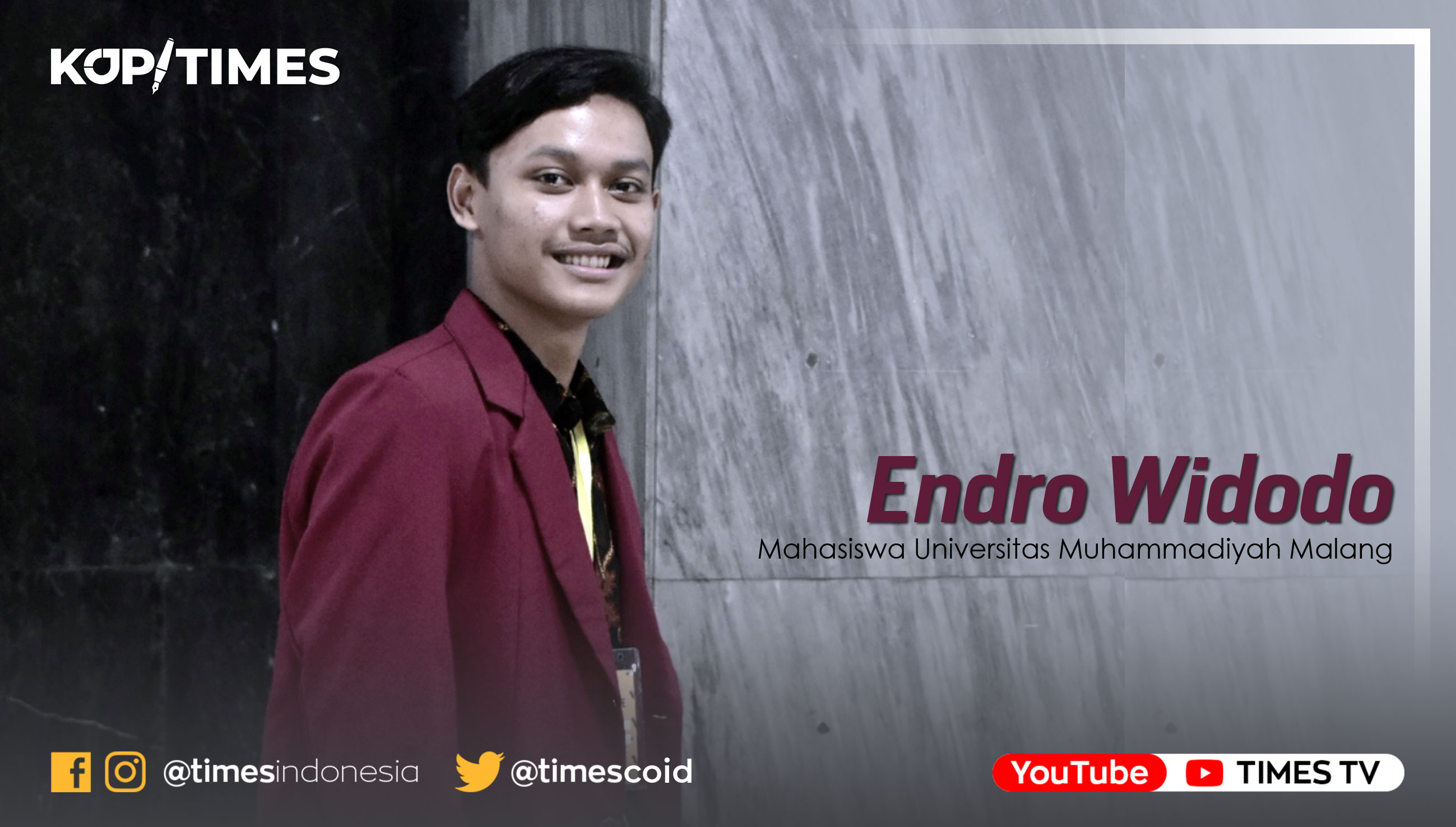 Endro Widodo, Prodi Ilmu Pemerintahan Universitas Muhammadiyah Malang.