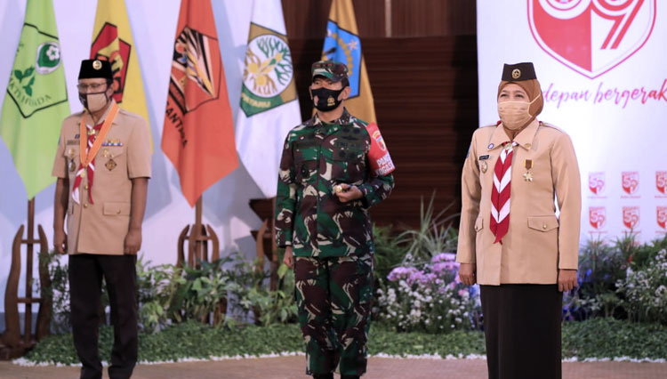 HUT ke59 Pramuka, Gubernur Jatim Khofifah Minta Pramuka