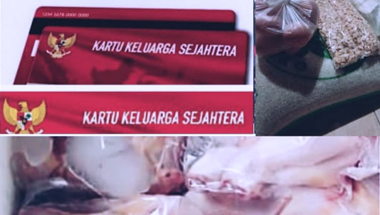 Ilustrasi komoditi pangan mencakup Beras, Telur, Daging, Tahu dan Tempe dalam Progam BPNT Kemensos RI di Wilayah Kabupaten Tuban (14/08/2020) (FOTO: Ahmad Istihar/TIMES Indonesia)