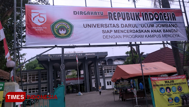 Rektor Universitas Darul 'Ulum Jombang Dr. Amir Maliki Abi Tholhah. (FOTO: Rohmadi/TIMES Indonesia)