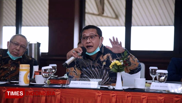 Sonny T Danaparamita, anggota DPR RI. (FOTO: Sonny for TIMES Indonesia)